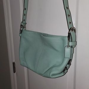 Coach Purse with silver hardware